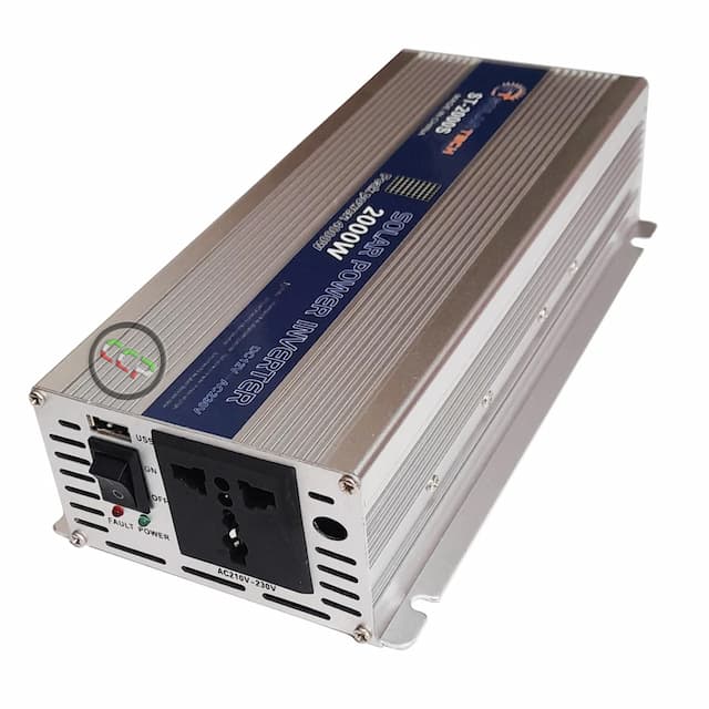 اینورتر 12 به 220 ولت 2000 وات سولار تک (Solar Tech)