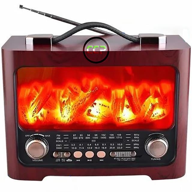 رادیو اسپیکر شارژی  طرح آنتیک مدل FP-821 فپه (Fepe)