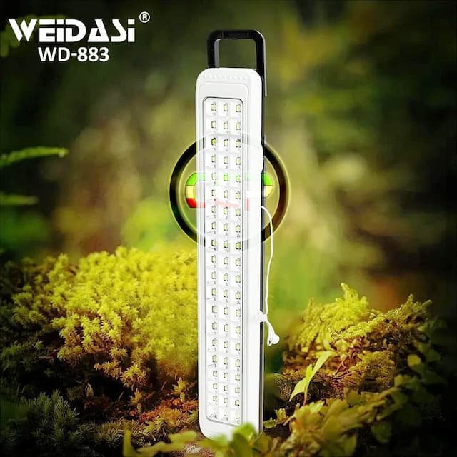 چراغ اضطراری 60 لامپ مدل 883 ویداسی (Weidasi)