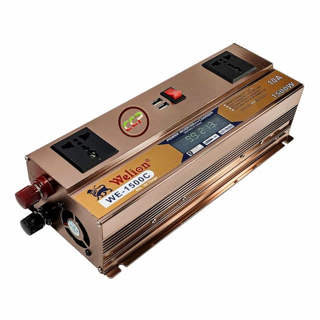 اینورتر 12 به 220 ولت 1500 وات- شارژر دار ویلیون (welion)