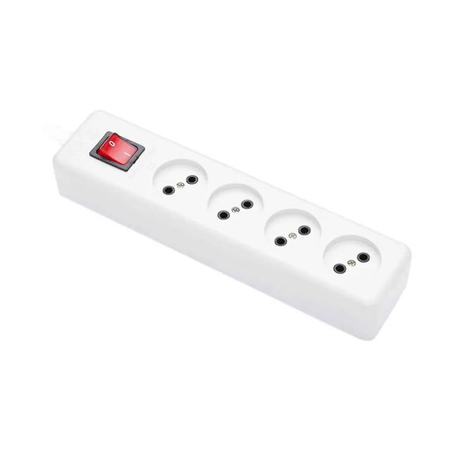 چند راهی  چهار خانه باکلید مدل نیک بدون ارت پارت الکتریک (Part Electric)