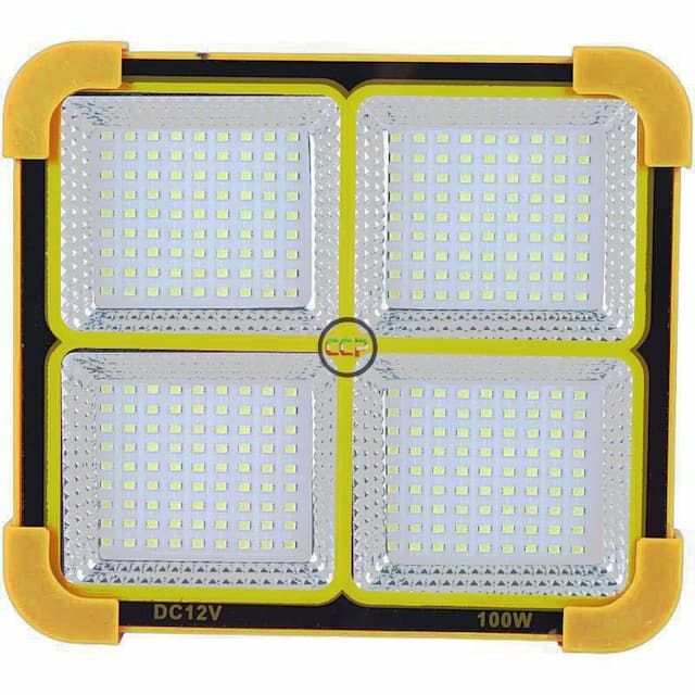 پروژکتور 100 وات بزرگ قابلیت اتصال به سر باتری کایکای (Caicai)
